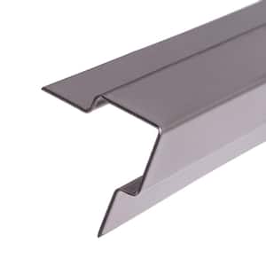 5 ft. Standard Stair Nosing in Stainless Steel for Carpet (1/4 in. Profile)
