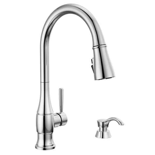 Delta Hyde 19801Z-SPSD-DST Single store Handle Pull-Down Kitchen Faucet Stainless NEW