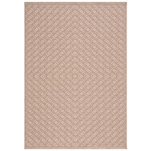 Aspect Natural/Ivory 5 ft. x 8 ft. Concentric Diamond Area Rug