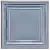 Art3dwallpanels Gray 2 ft. x 2 ft. PVC Ceiling Tiles 3D Wall Panel for Interior Wall Decor (48 sq. ft./box) A10hd905GY