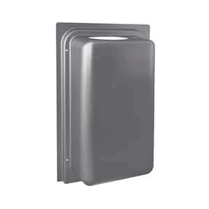 12 in. W x 17.75 in. L Metal Recessed Dryer Vent Box