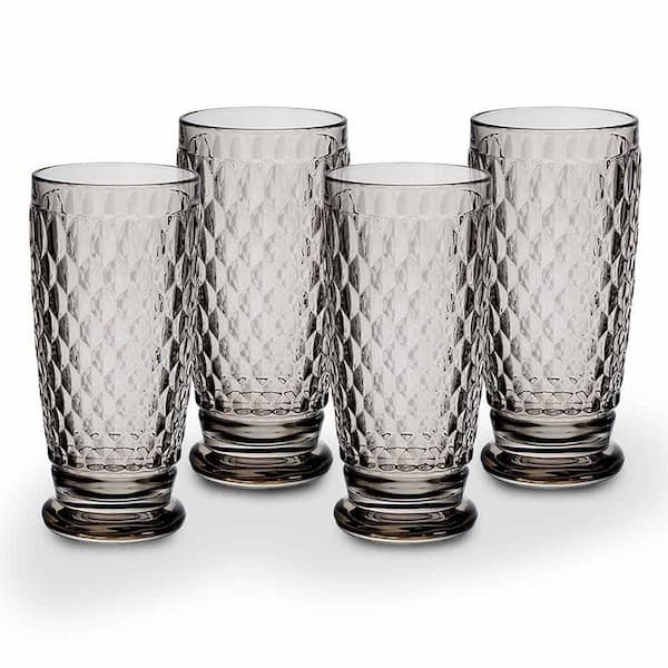 13.5 oz. Boston Smoke Tumbler Glass Set (Set-4)