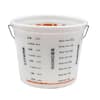 HDX 2.5 qt. All Purpose Small Bucket Mixing Container 05M3HDX - The Home  Depot