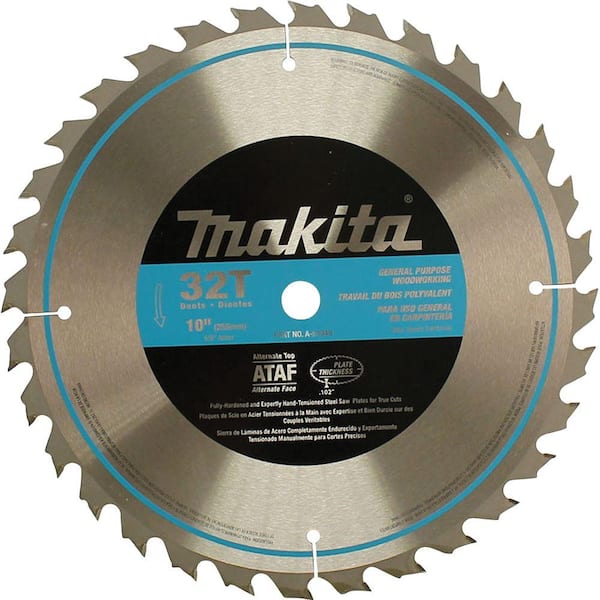 Makita 10 in. 32 TPI Carbide-Tipped Table Saw Blade