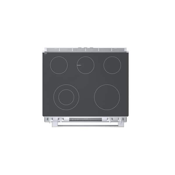 Bosch 800 Series 30 in. 5 Element Slide In Electric Range in