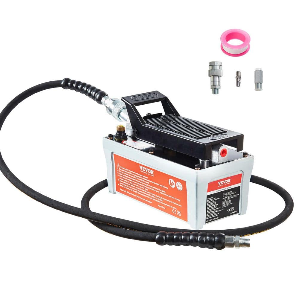 Air Hydraulic Pump, Foot Actuated Hydraulic Pump Air Treadle, 10,000 PSI. 1/2 Gal. Reservoir, NPT 1/4in. Inlet price history on PriceWatchPro