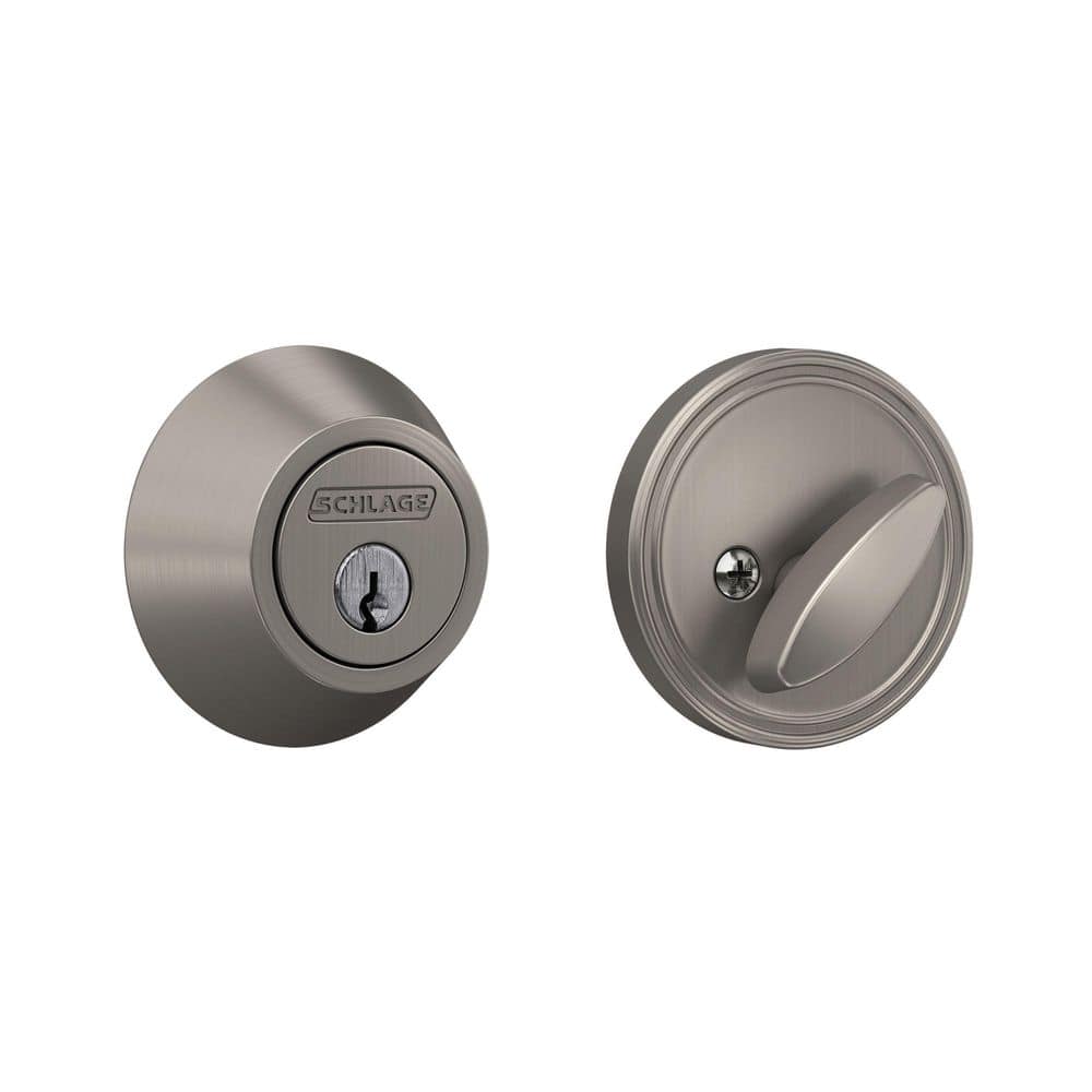 HED60 Series Satin Nickel Single Cylinder Deadbolt price history on PriceWatchPro
