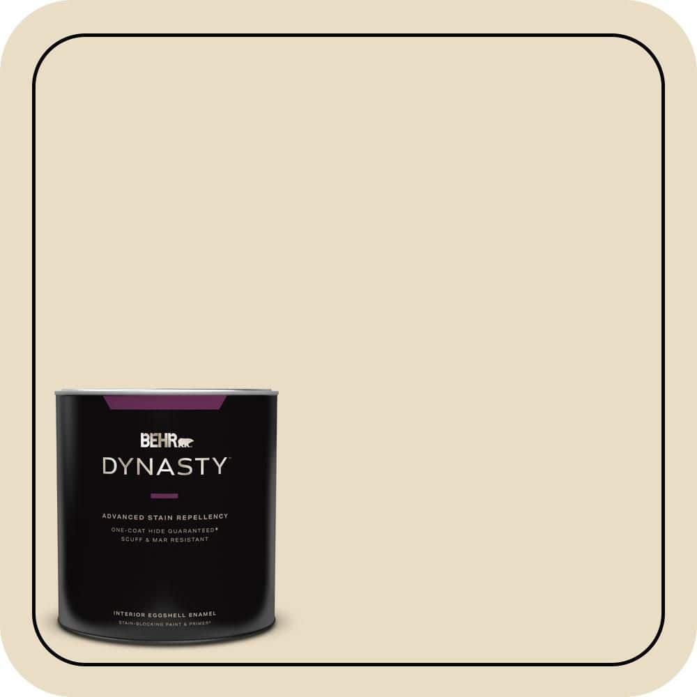 1 qt. #N290-2 Authentic Tan Eggshell Enamel Interior Stain-Blocking Paint & Primer price history on PriceWatchPro