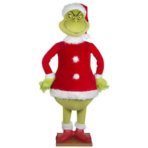 Grinch 6 ft. Animated Grinch in Max Ugly Sweater 23GM83176 - The