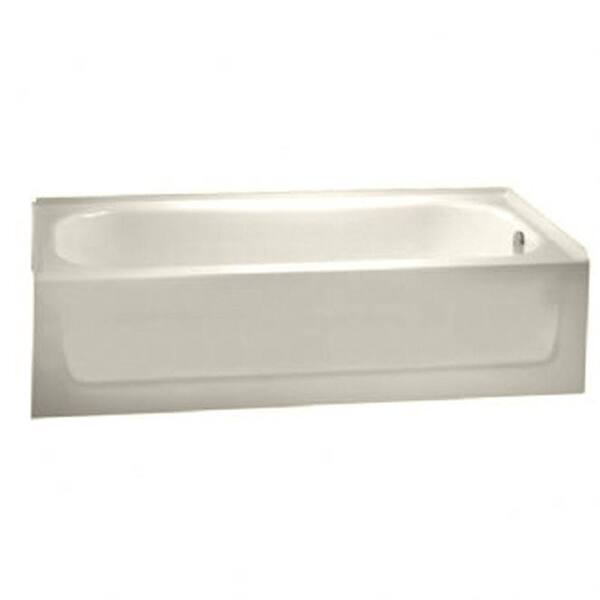 American Standard New Salem 5 ft. Right Drain Soaking Tub in Linen-DISCONTINUED