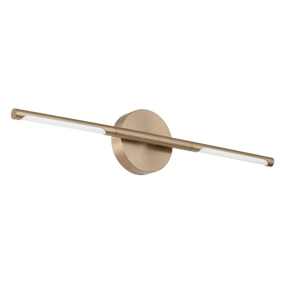 Overture 24-inch 2-light Champagne Gold 5CCT LED Vanity Light price history on PriceWatchPro