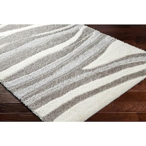 Nomadic Alabaster Abstract 8 ft. x 10 ft. Indoor Area Rug