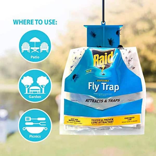 Disposable Fly Trap (3-Pack)