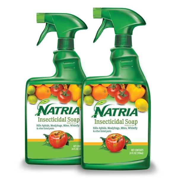 Natria 24 Oz Ready To Use Insecticidal Soap Insect Killer 2 Pack 820150v The Home Depot