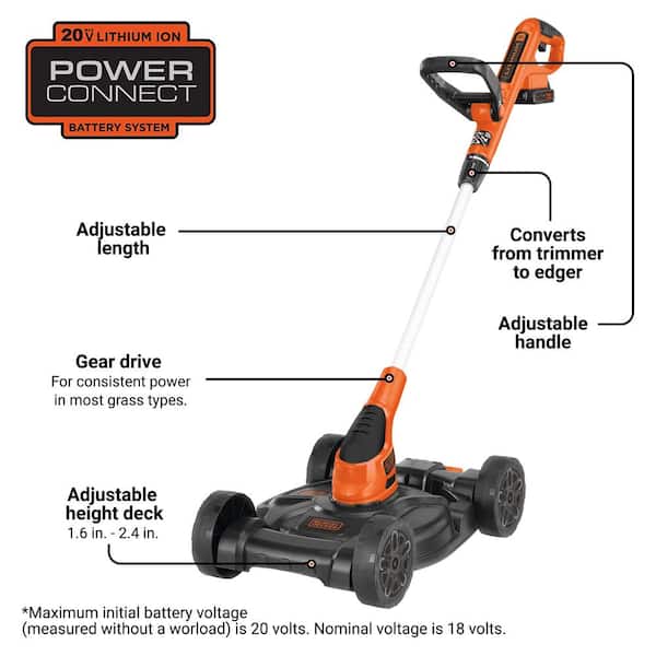 Reviews for BLACK+DECKER 20V MAX Cordless Battery Powered 3-in-1