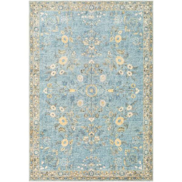Artistic Weavers Oshawa Sky Blue 3 ft. x 4 ft. Indoor Area Rug