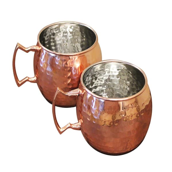 Mikasa 20-oz Stainless Steel Mule Mugs, Double Wall, Set of 4 5217622 - The  Home Depot