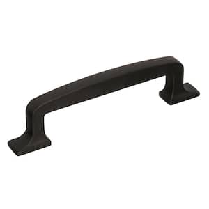 Westerly 3-3/4 in. (96mm) Modern Black Bronze Arch Cabinet Pull