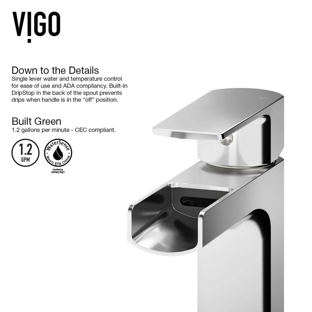 Modern Square Above-Counter Stone Bathroom Sink in White with Faucet
