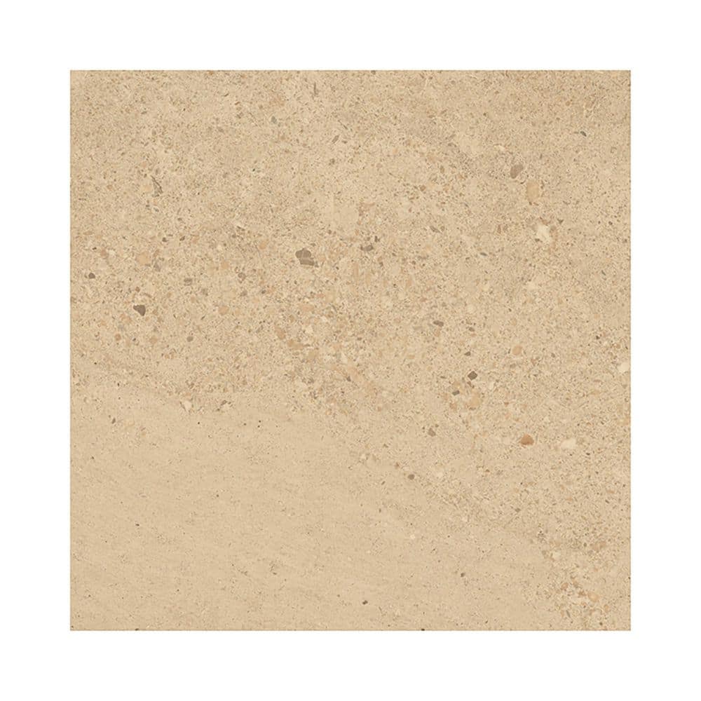 American Elara Beige 4 in. x 4 in. Matte Stone Look Porcelain Large Format Floor and Wall Tile Sample price history on PriceWatchPro
