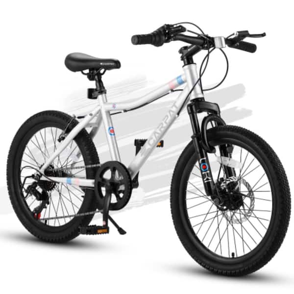 White Frame Ridstar Ridstar 20 in. Ages 6-12 Years Boys Girls Mountain Bike, Multiple ...