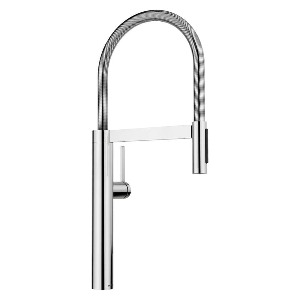 Culina II Chrome 22 in. H Pull Down Sprayer Kitchen Faucet with 180 Degree Spout Swivel price history on PriceWatchPro