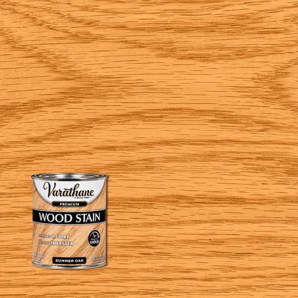Varathane 1 qt. Summer Oak Premium Fast Dry Interior Wood Stain (2-Pack)