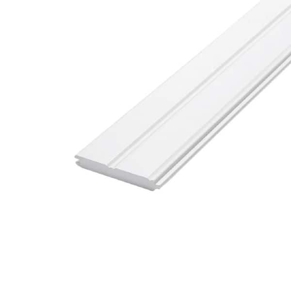 Unbranded 6 in. x 96 in. Primed Pine Edge and Center Bead Tongue and Groove Siding