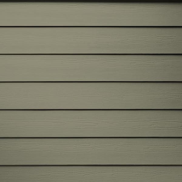 James Hardie Magnolia Home Hardie Plank HZ5 5.25 in. x 144 in. Fiber Cement Cedarmill Lap Siding Mudflats 324-pck