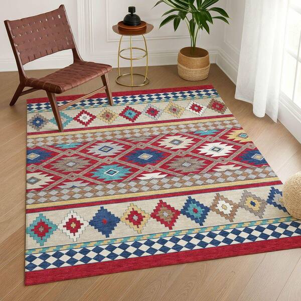 Addison Rugs Chantille Machine Washable Indoor/Outdoor Abstract