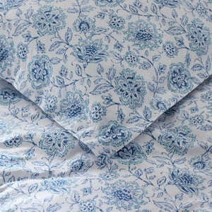 Company Cotton Poonam Floral Cotton Percale Sham