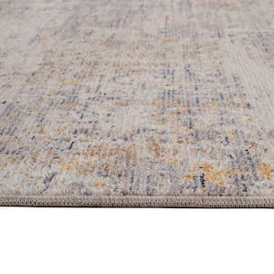 Albany 3 X 6 Gray Oriental Runner Rug