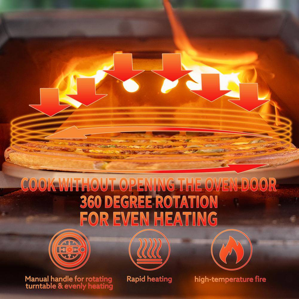 Portable Stainless Steel Wood Fired Outdoor Pizza Oven Kit