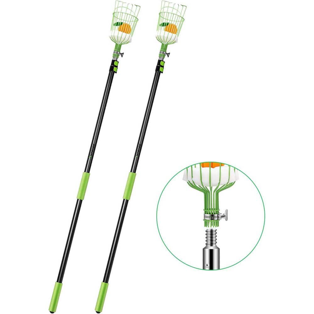 156 in. Blade Tree Pruner Extendable Aluminum Handle Fruit Picker (2-Pack) price history on PriceWatchPro