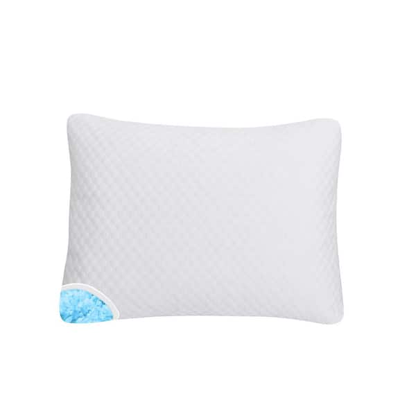 Modvel Luxury Reversible Cool Gel & Memory Foam Pillow Orthopedic Neck & Back Support for A Relaxed Sleeping Experience | Medium-Plush Feel, Washable