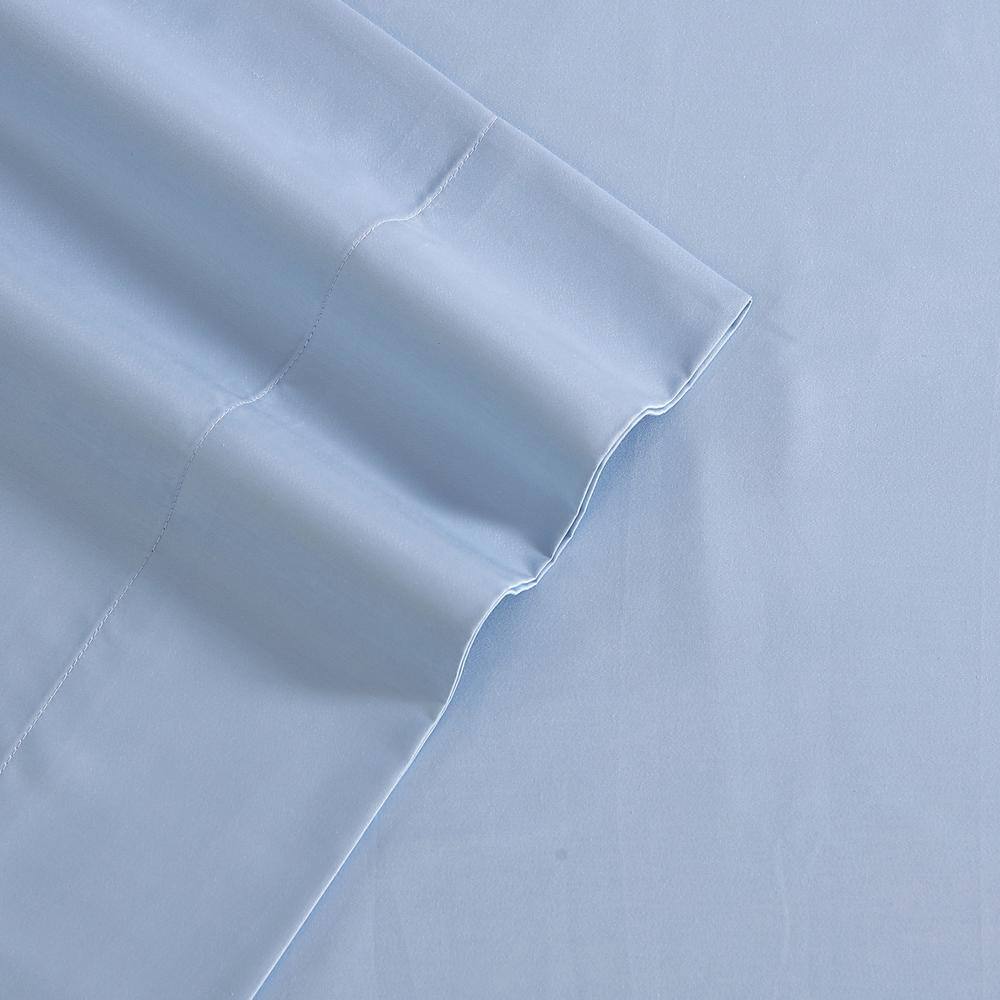 King Blue Cashmere Cotton Blend Sateen Sheet Set
