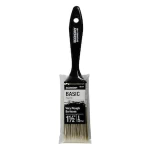 UTILITY 1.5 in. Polyester Flat Cut Utility Paint Brush