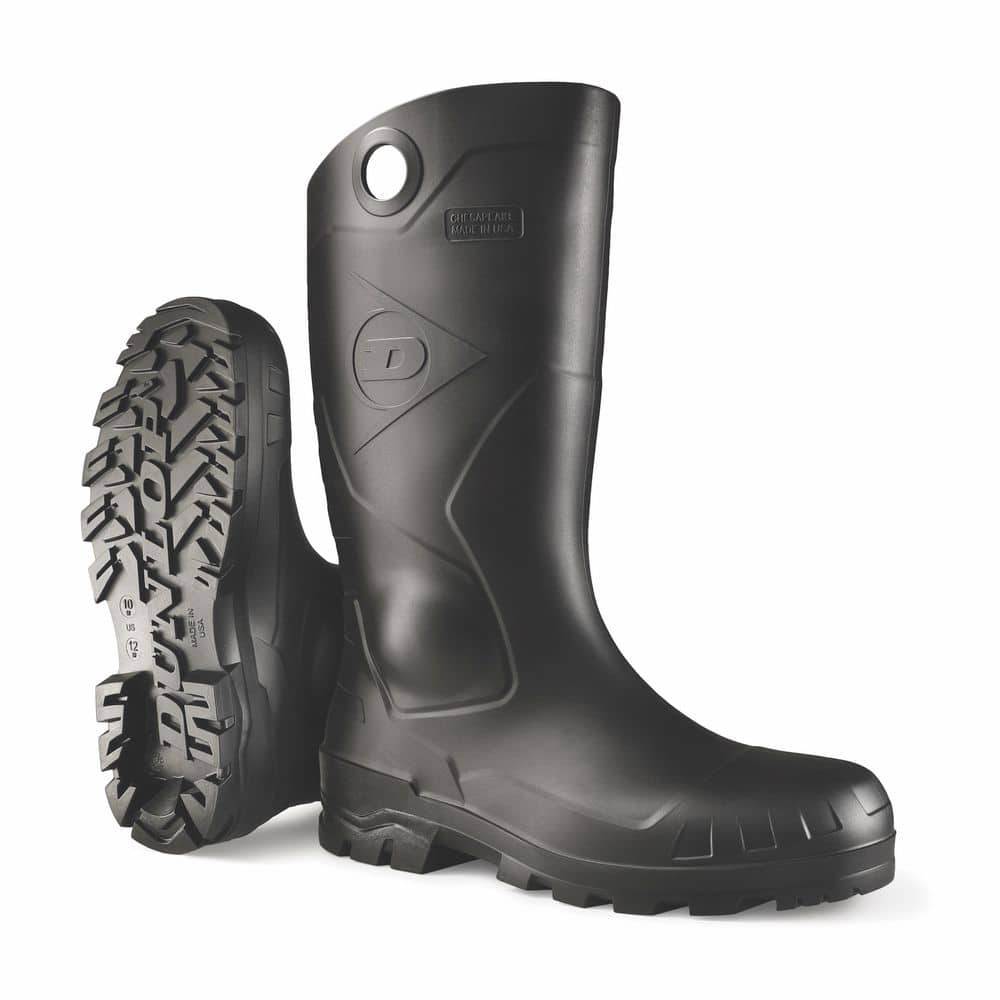 Unisex Chesapeake Plain Toe 14 in. Waterproof PVC Rubber Boots - Black - Size 9 price history on PriceWatchPro