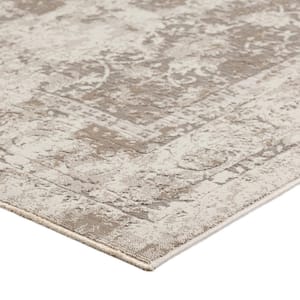 Nelson Brown 5 ft. 3 in. x 7 ft. 8 in. Vintage Area Rug