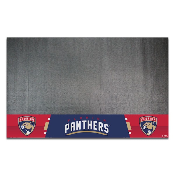 FANMATS Florida Panthers 26 in. x 42 in. Grill Mat