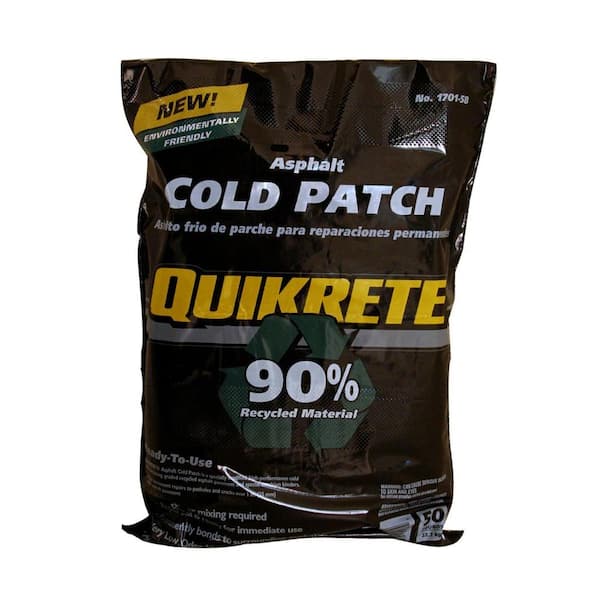 Quikrete 50 lb. Asphalt Cold Patch 170158 - The Home Depot