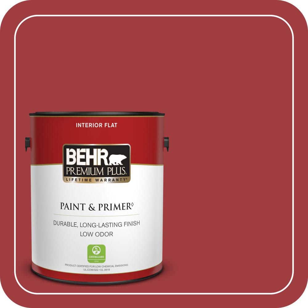 1 gal. #S-G-150 Ruby Ring Flat Low Odor Interior Paint & Primer price history on PriceWatchPro