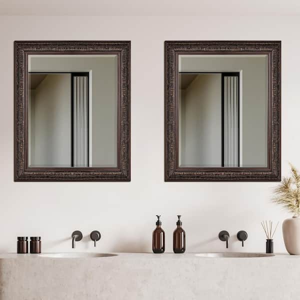 360 ° Miroir de bureau sur pied Double face rotatif, miroir de