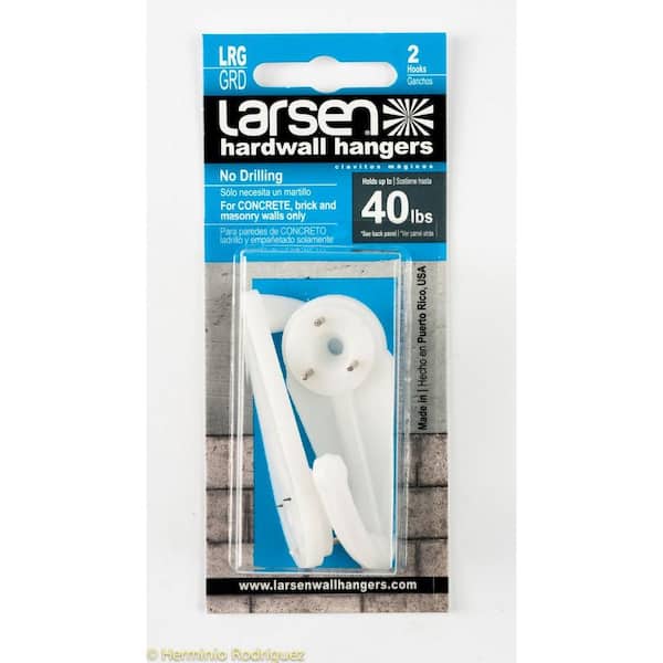 Larsen Wallhangers Larsen Trir10 40 lbs. Hook Picture hangers