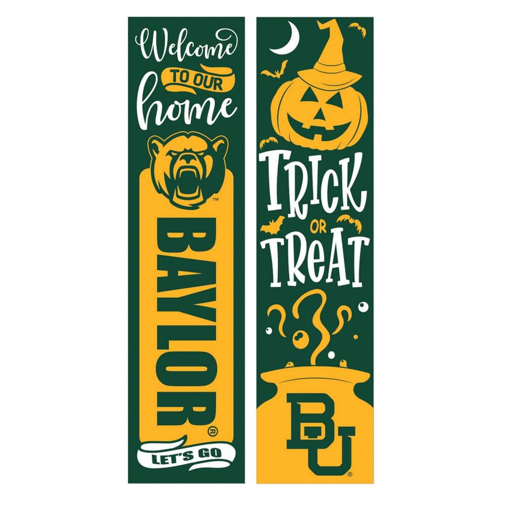 47 in. Double Sided Leaner Halloween Prop Porch Sign, Baylor University price history on PriceWatchPro