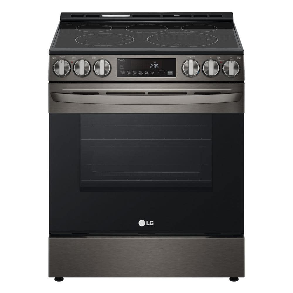 30 in. 6.3 cu. ft. Smart Electric Range with Fan Convection, Air Fry & Easy