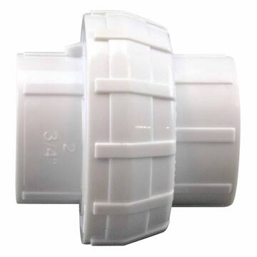 Apollo 3/4 in. x 3/4 in. PVC Slip Joint x Slip Joint Union PVCU34