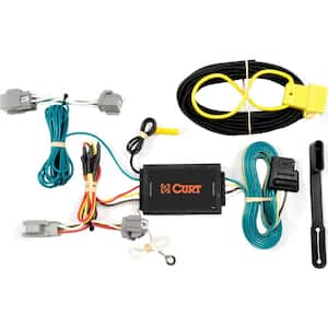 CURT Custom Vehicle-Trailer Wiring Harness, 4-Way Flat, Select C/K