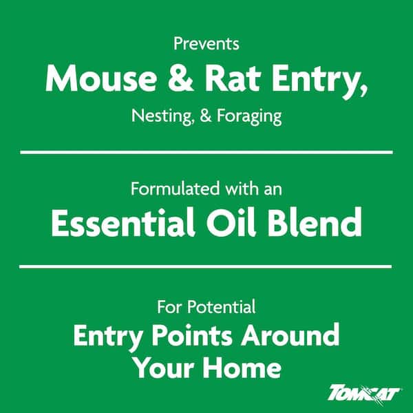 14 oz. Rodent Repellent for Indoor and Outdoor Mouse and Rat Prevention, Continuous Spray