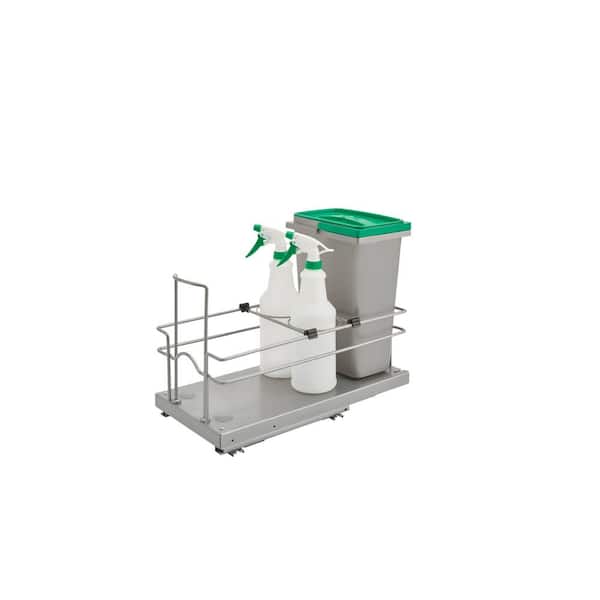 Rev-A-Shelf Sink Base Waste and Cleaning Pullout